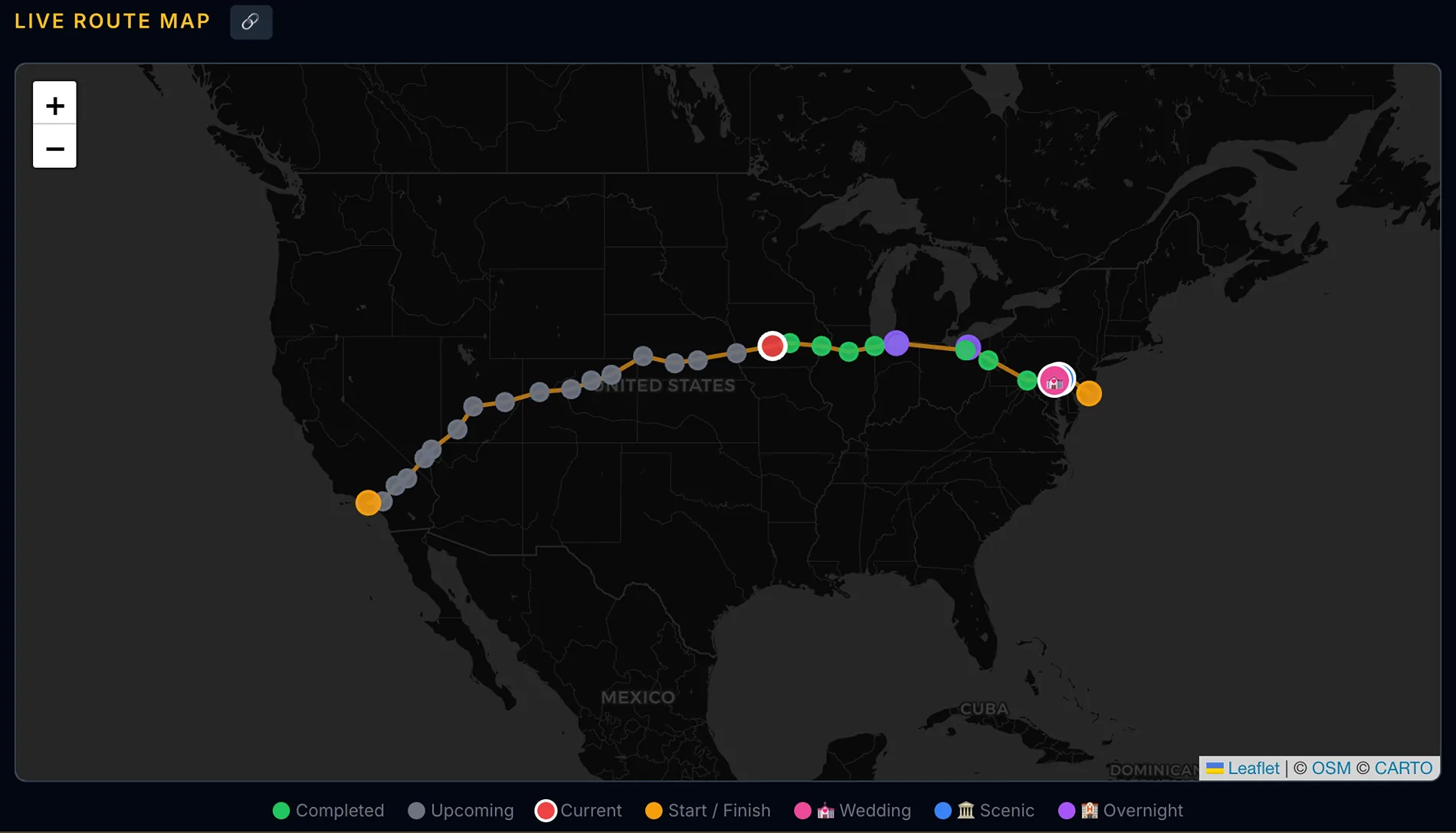 Tesla Cybertruck 🚀 My Cybertruck 100% FSD Fully Autonomous Coast to Coast Attempt — Atlantic City to Santa Monica (LIVE) - by browncowboy 1771707837097-zk