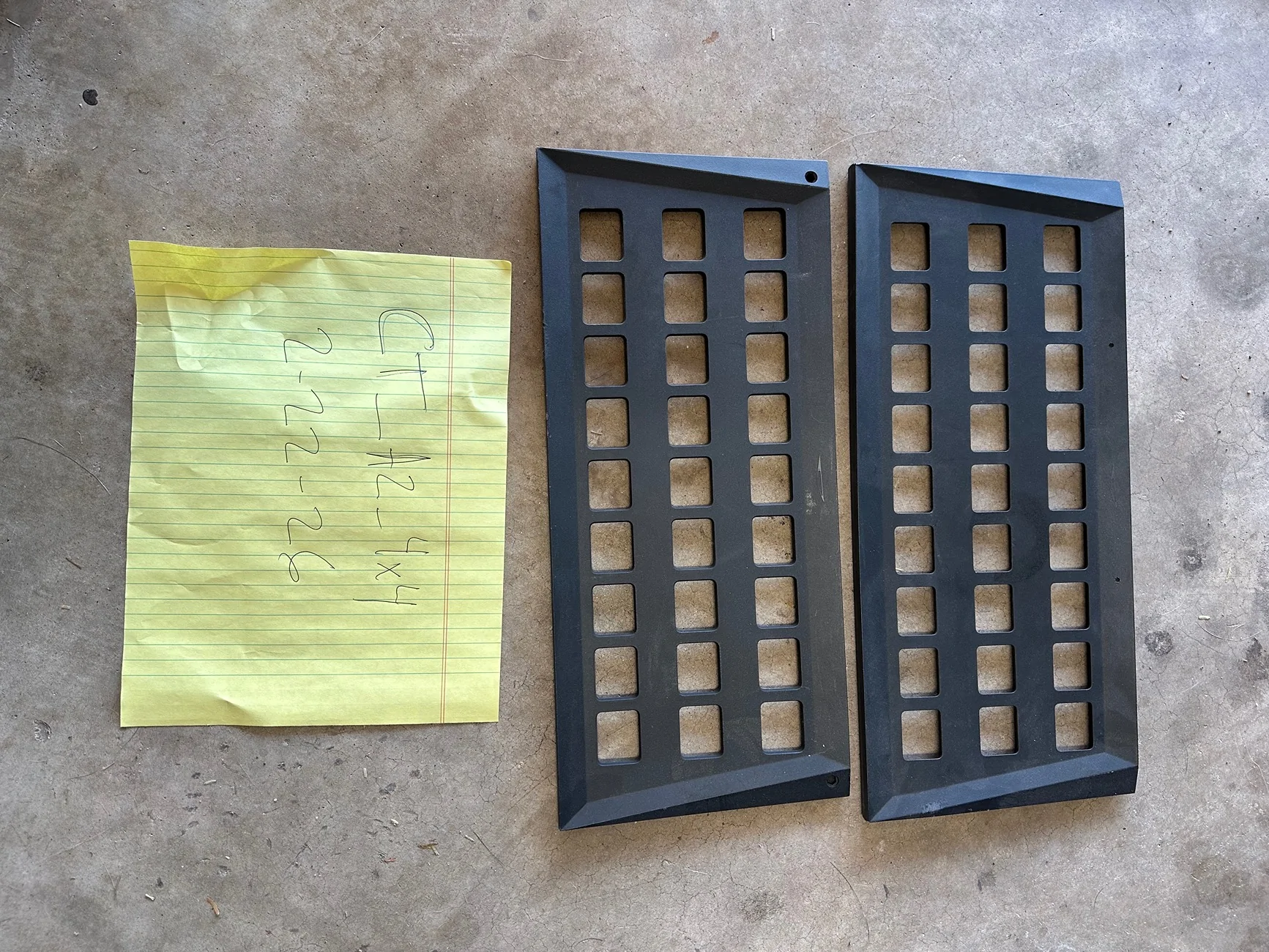 Tesla Cybertruck Sub-Trunk (Smuggler’s Bay) Dividers $20  OBO Plus Shipping IMG_3827