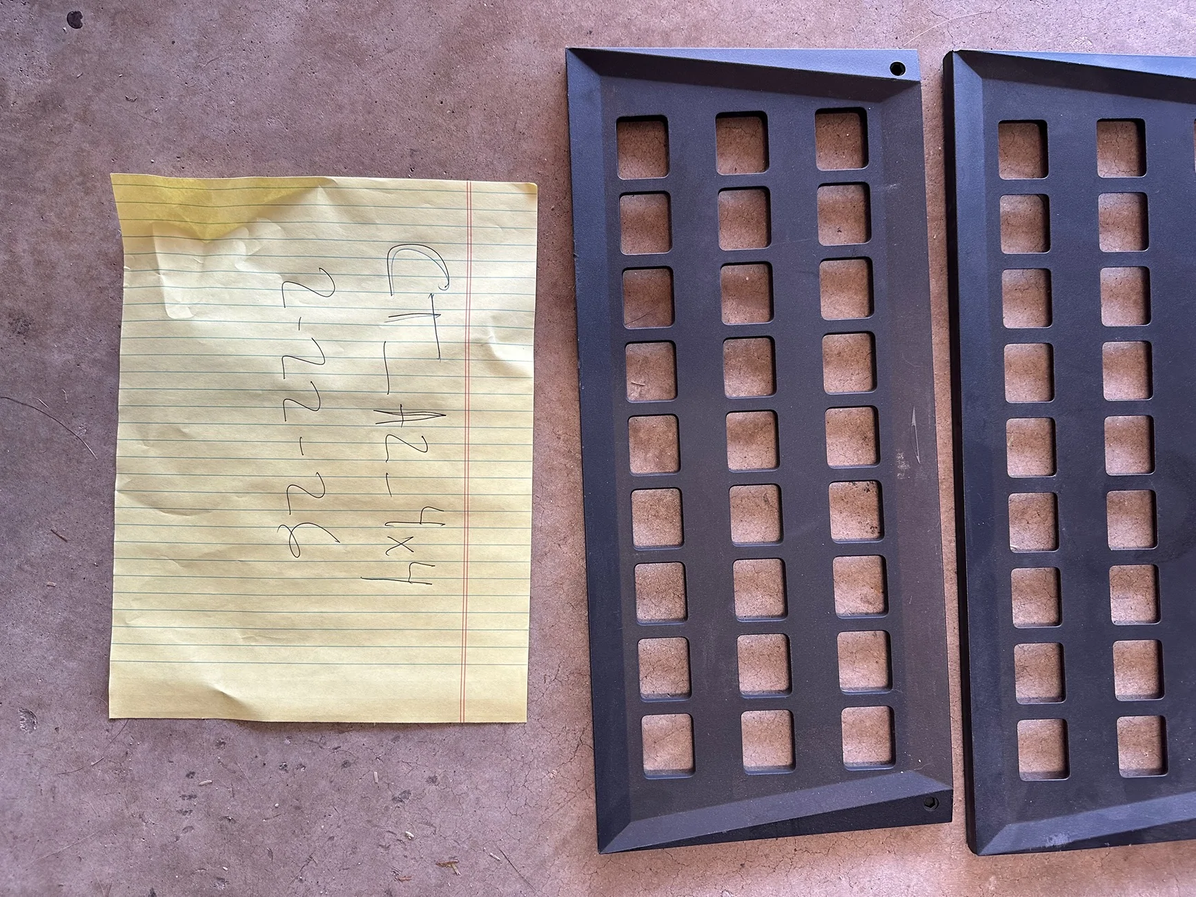 Tesla Cybertruck Sub-Trunk (Smuggler’s Bay) Dividers $20  OBO Plus Shipping IMG_3826