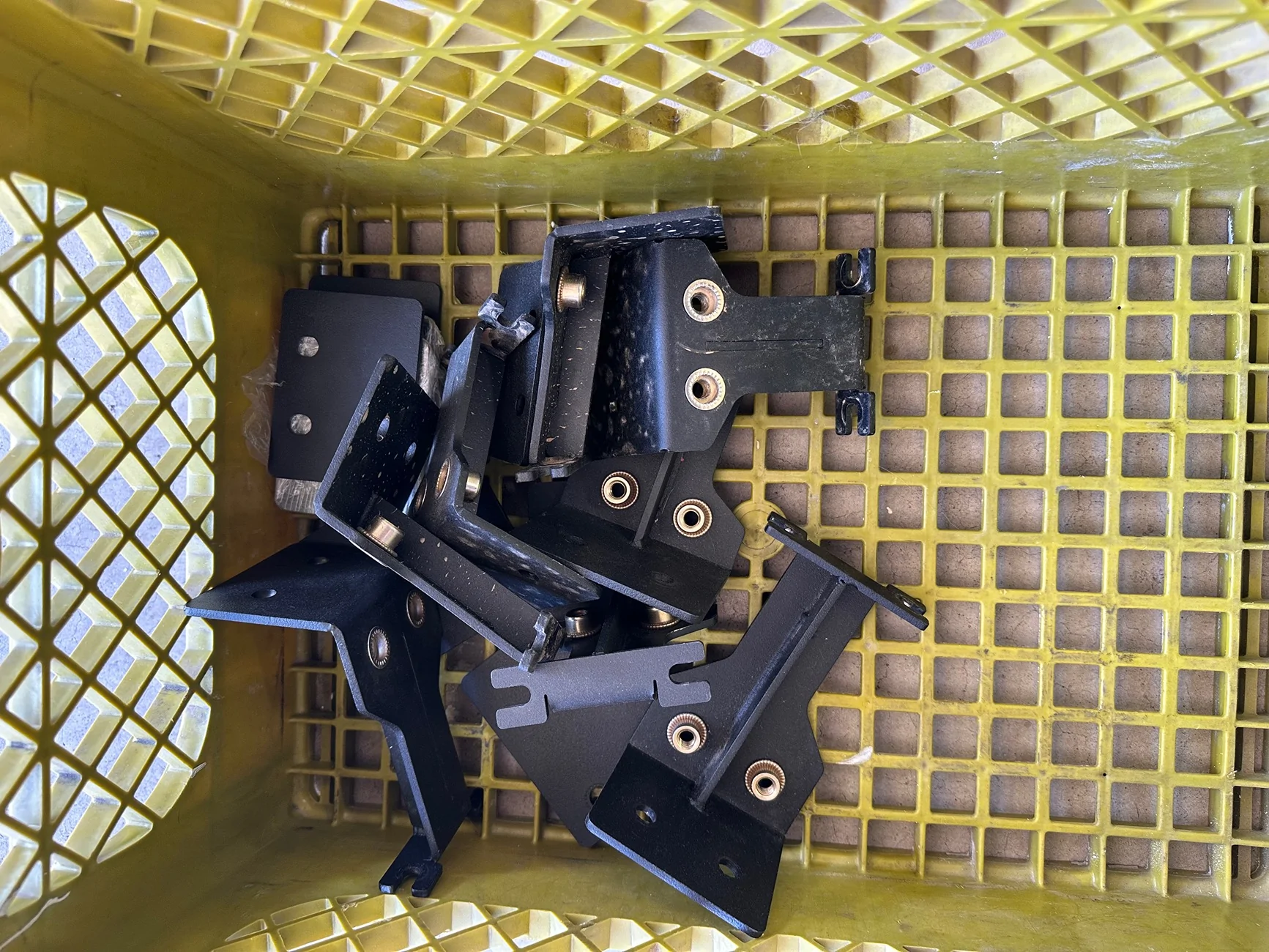 Tesla Cybertruck Unplugged Performance Heavy Duty Solid Steel Crossbars $250 Pick Up 85255 IMG_3849