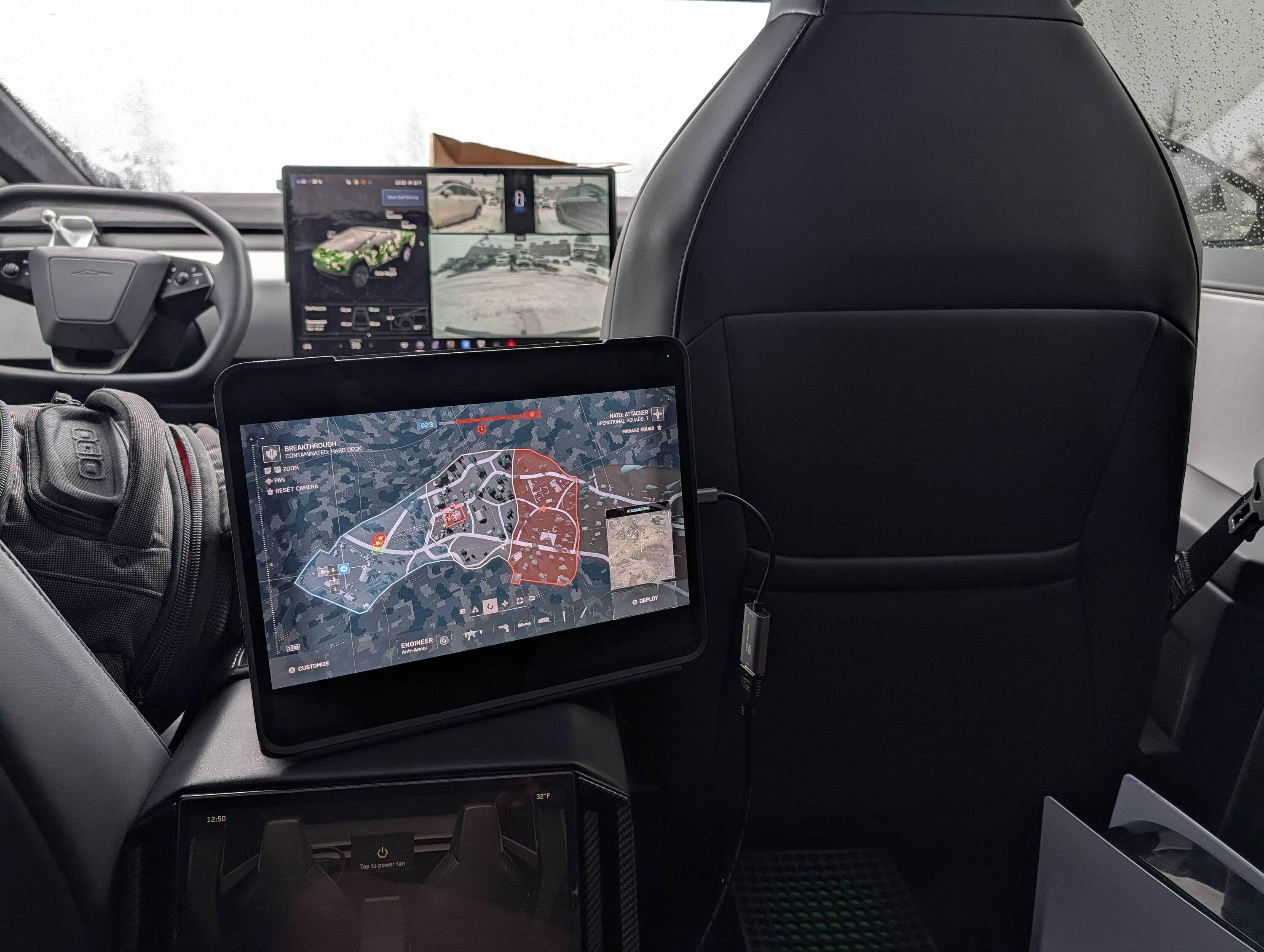 Tesla Cybertruck Roof TV install like BMW i7? JaWbf7x