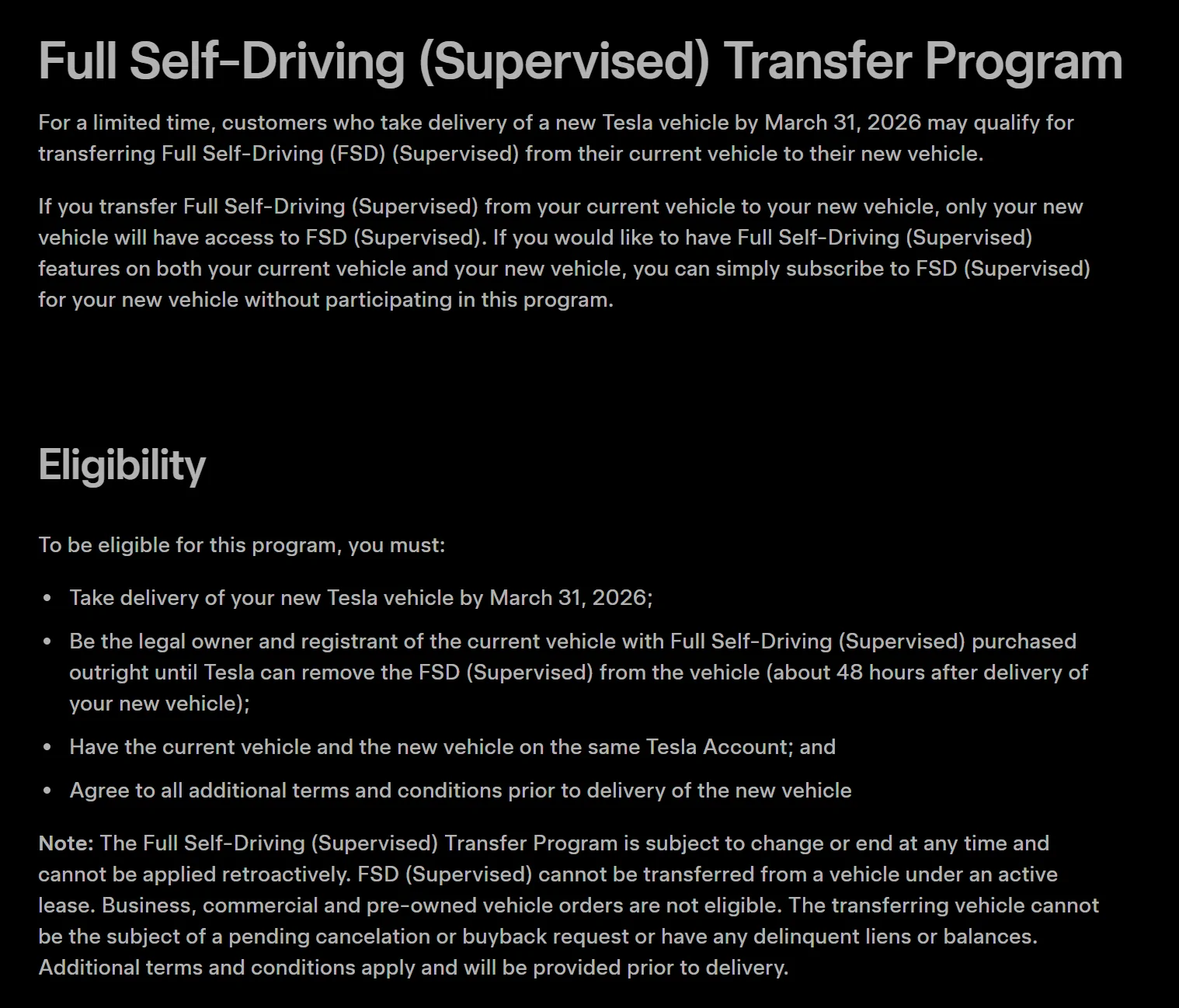 Tesla Cybertruck [UPDATE: NO LONGER APPLIES] Cybertrucks ordered by 3/31/26 qualify for FSD transfer (confirmed) 1772306434605-hv