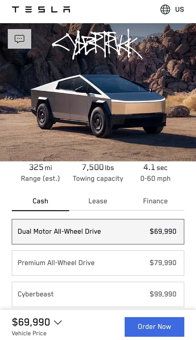 Tesla Cybertruck $69,990 is new price for Dual Motor AWD Cybertruck IMG_2862