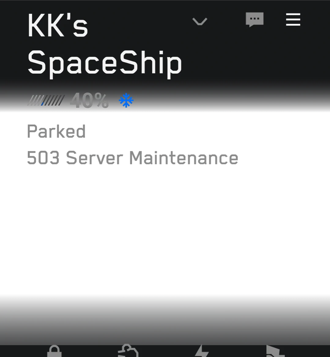 Tesla Cybertruck 503 server maintenance 1000017765