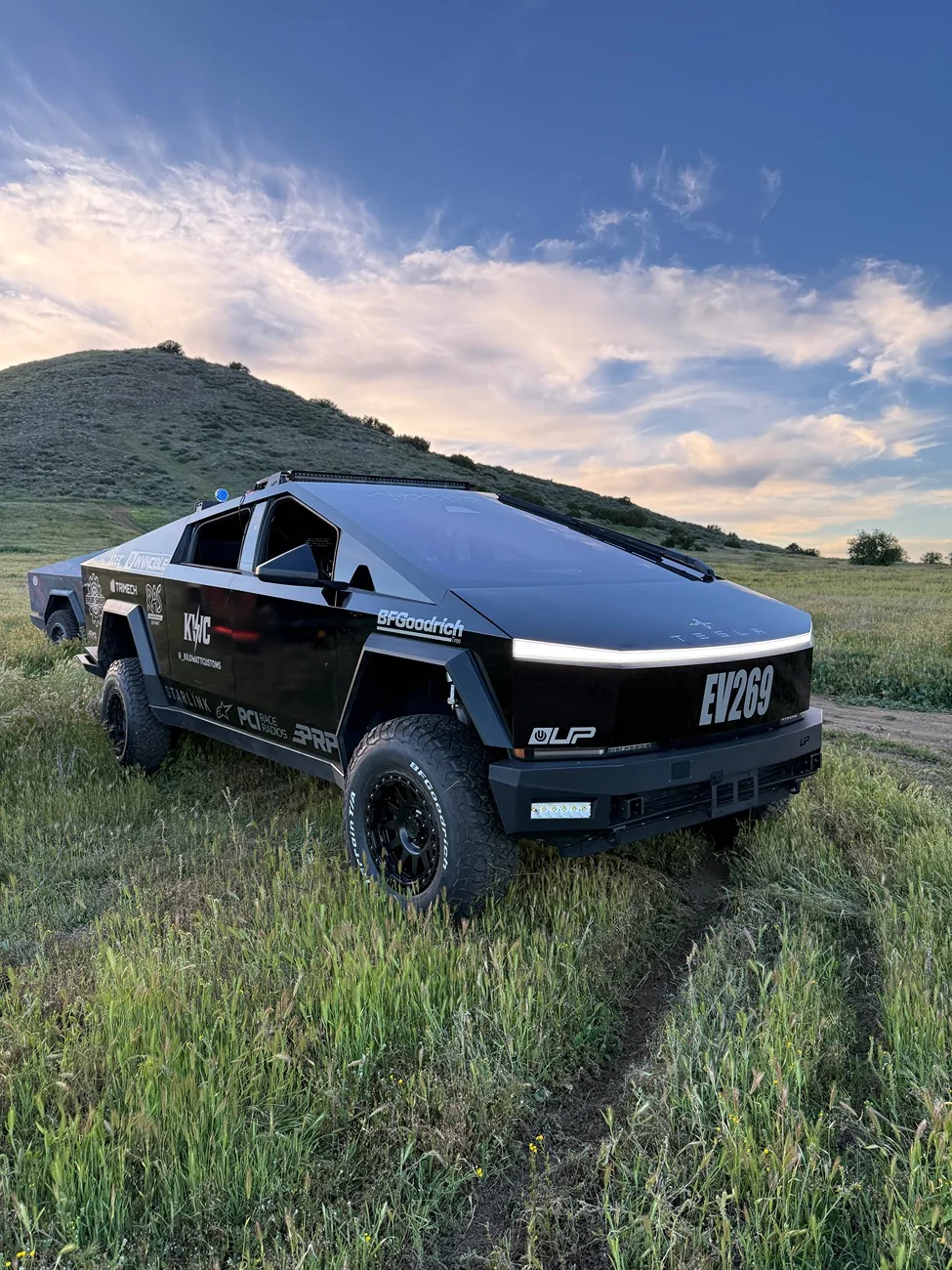 Tesla Cybertruck First Cybertruck racing in the Mint 400 off-road race IMG_4739