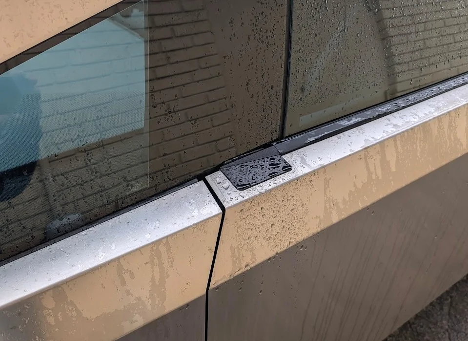 Tesla Cybertruck FOR SALE: Mirror delete covers, set of 2 covers intalled 3