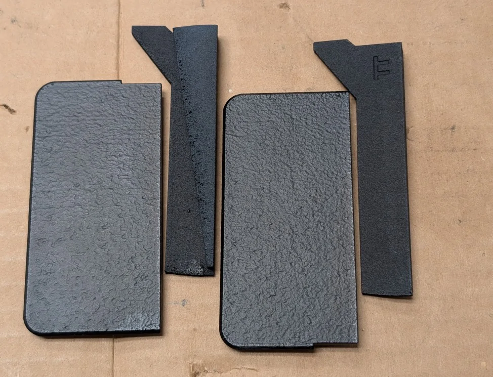 Tesla Cybertruck FOR SALE: Mirror delete covers, set of 2 covers 1