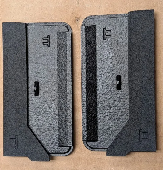 Tesla Cybertruck FOR SALE: Mirror delete covers, set of 2 covers 4