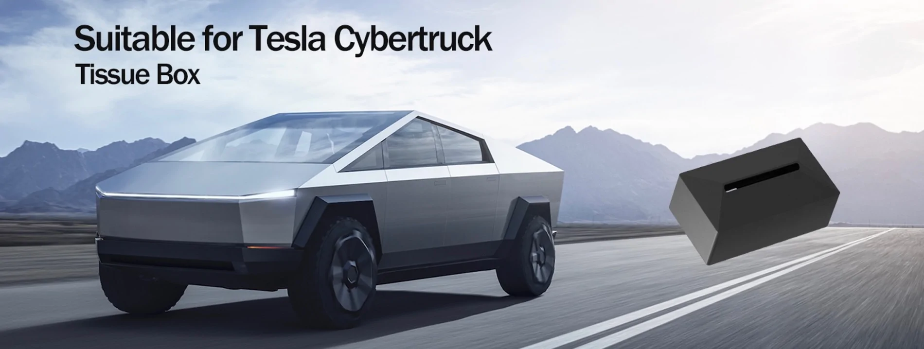 Tesla Cybertruck Paper towels mount ctissue2