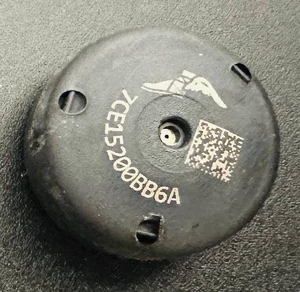 Tesla Cybertruck Tesla Winter Tire & Wheel Package Review Sensor