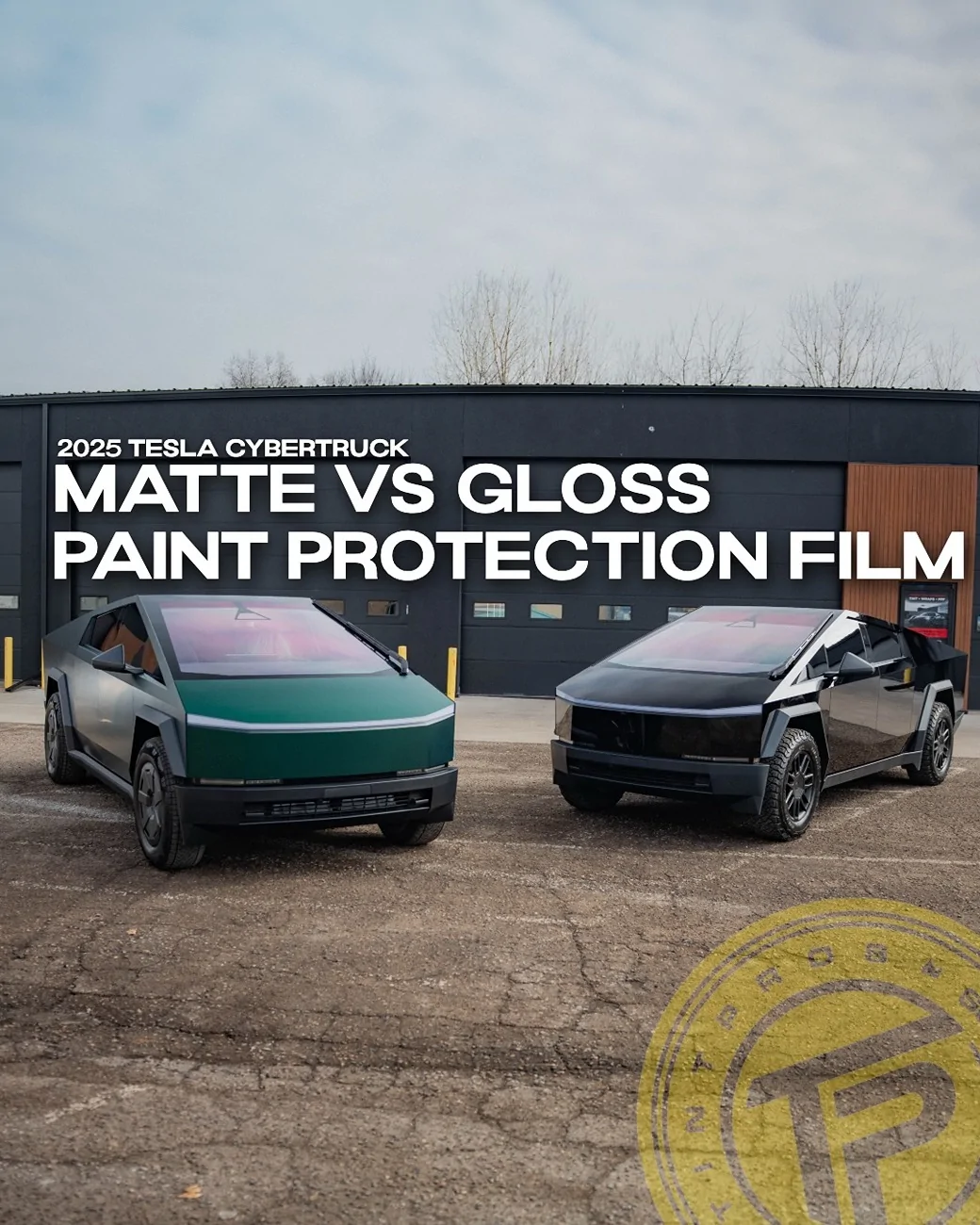 Tesla Cybertruck Matte vs Gloss. What would you choose? SnapInsta.to_649980322_18575350819045050_2005319536276379275_n
