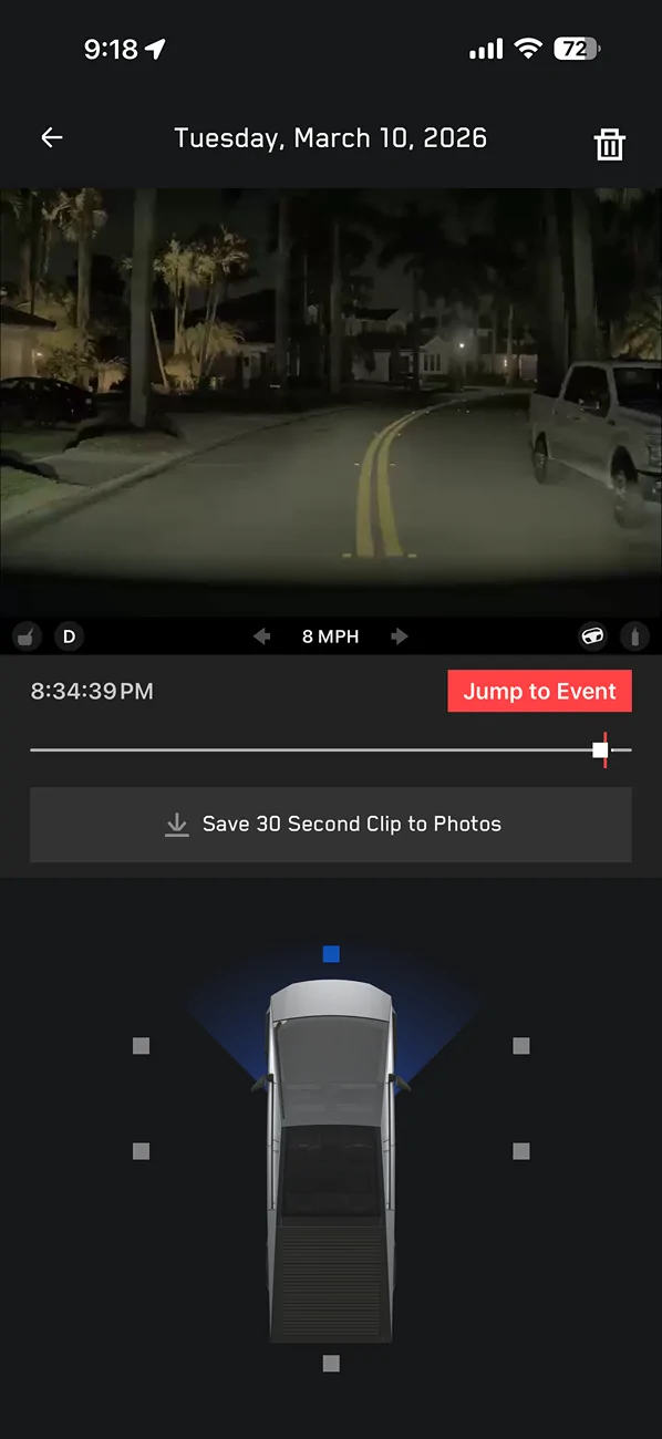 Tesla Cybertruck My CT suddenly stopped while on FSD IMG_7212