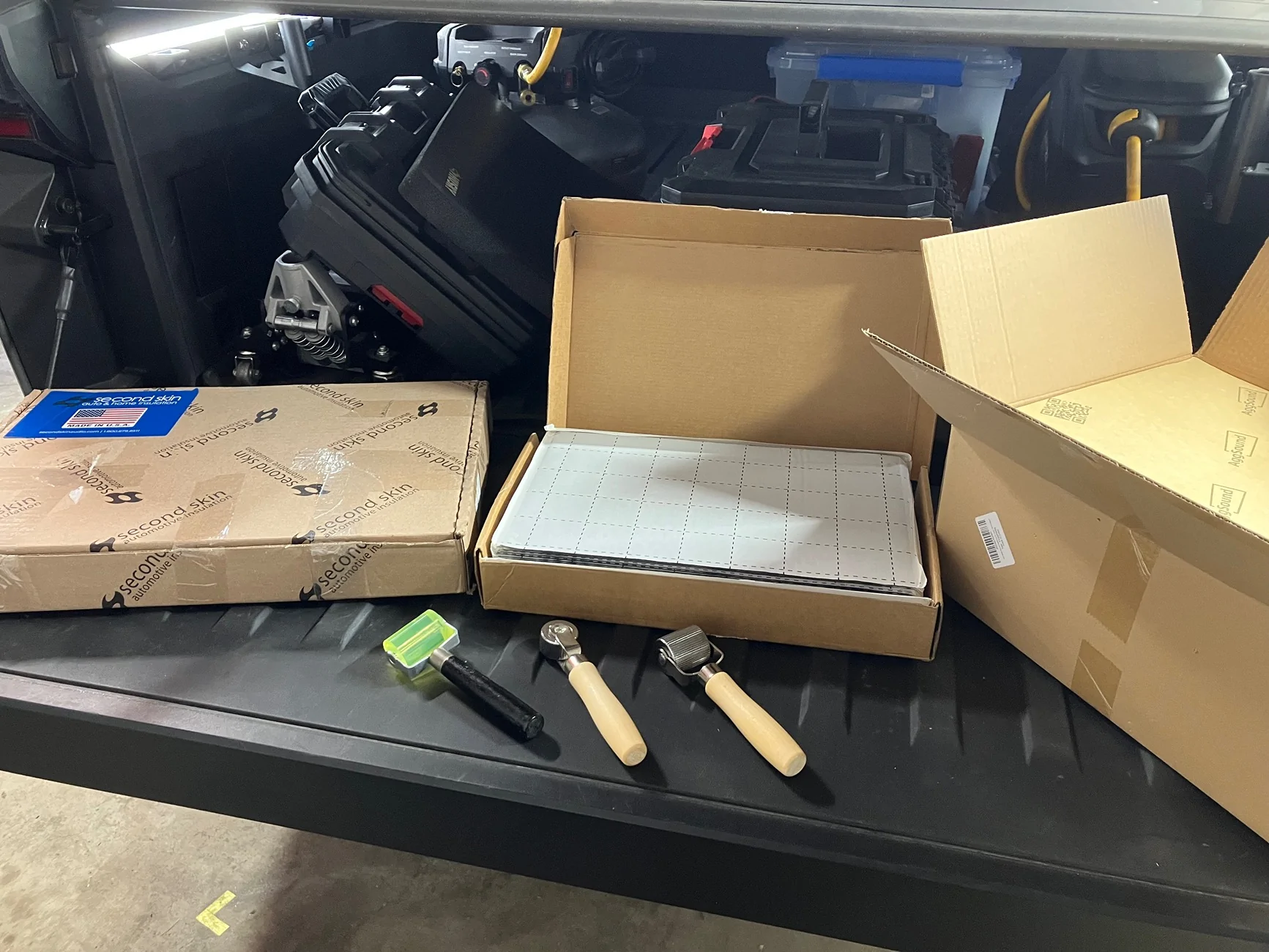 Tesla Cybertruck Sound Deadening - Part 1 IMG_6896