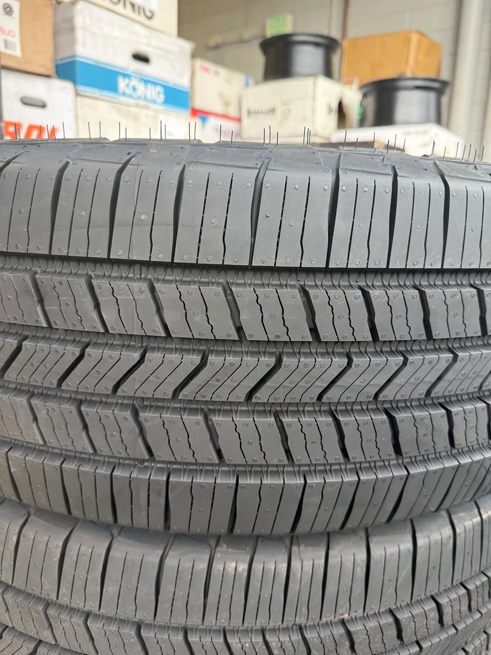 Tesla Cybertruck Switched to Hankook Ion HT 275/65/20 on Cyberwheels to try & boost efficiency IMG_6141