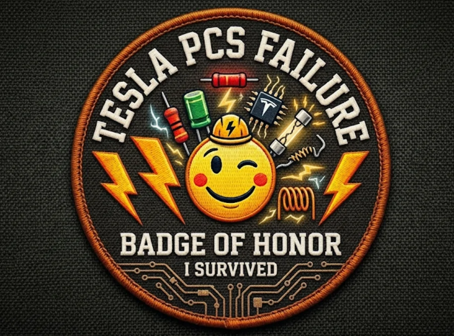 Tesla Cybertruck The Power Converter System (PCS2) FAILED! {filename}