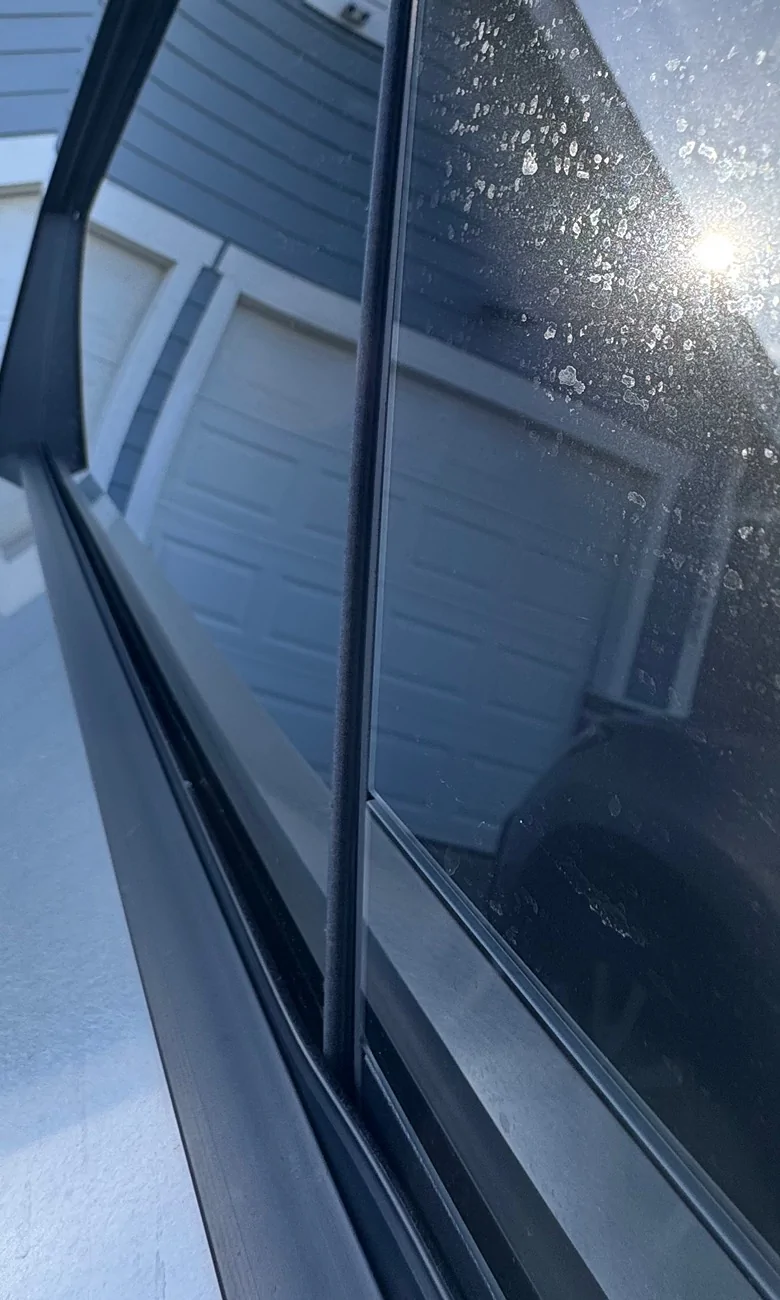 Tesla Cybertruck How to fix Cybertruck Window Air Leak in COLD weather IMG_6143
