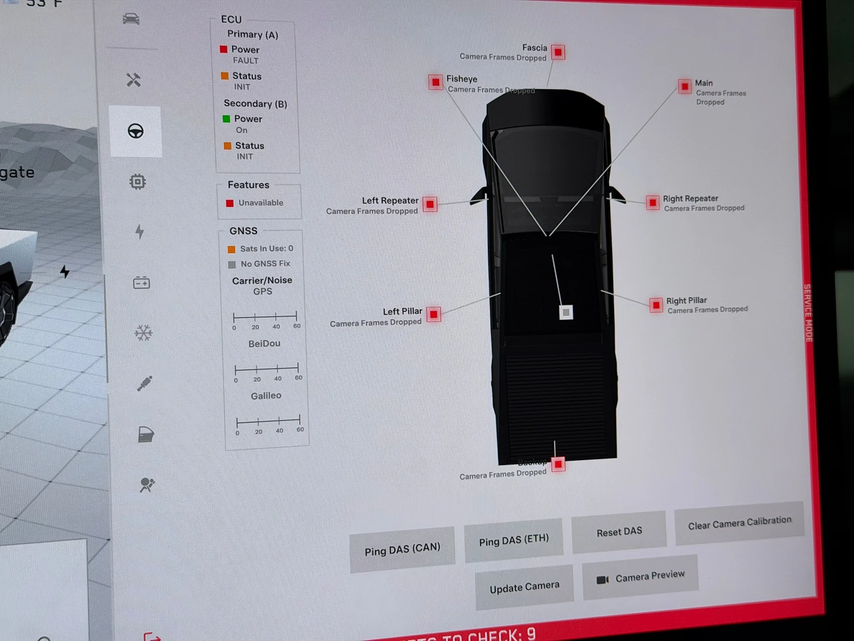 Tesla Cybertruck PM_a041_dasMIA, DI_a141_dasMIA, ECU fault and no cameras working errors-02