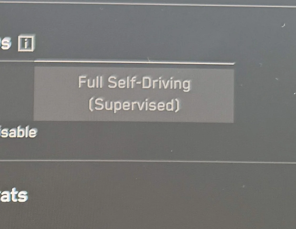 Tesla Cybertruck FSD (randomly) deactivated last night…anybody else? IMG_1931