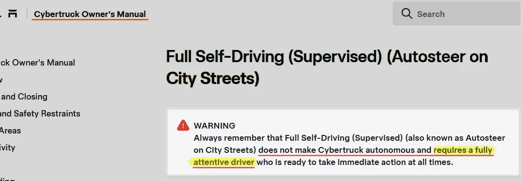 Tesla Cybertruck Women sues Tesla claiming Cybertruck crash caused by FSD (video). Musk responds & owners test with their own FSD 1773868955668-ss