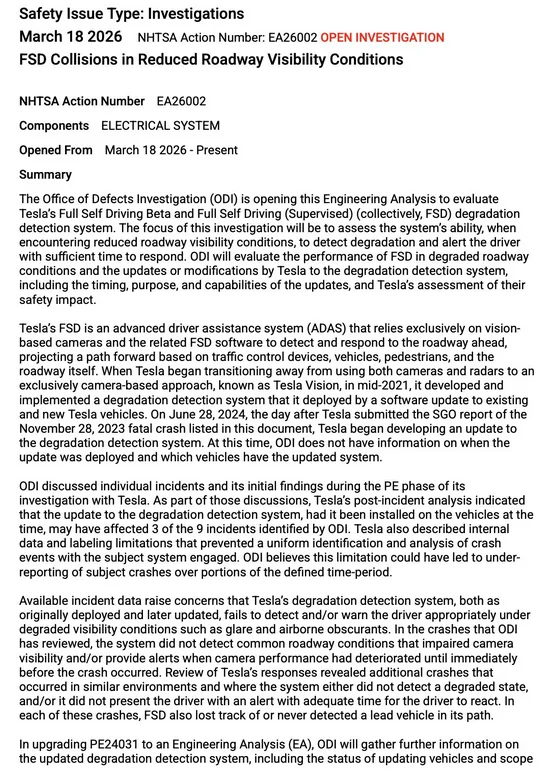 Tesla Cybertruck NHTSA probe into Tesla FSD zimage13243