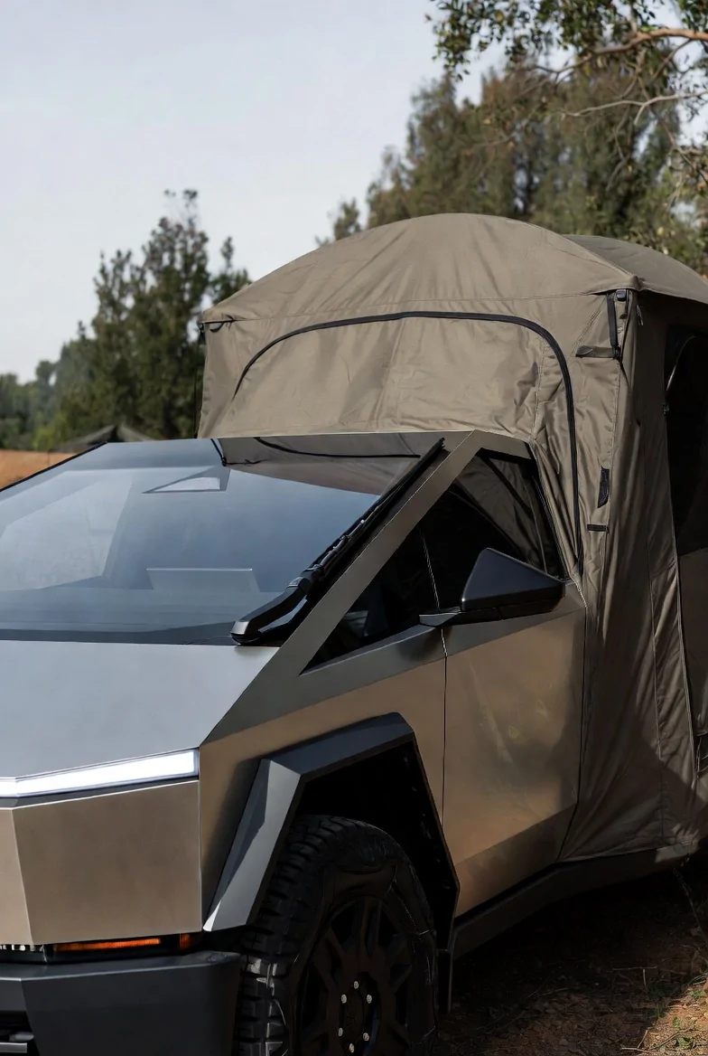 Tesla Cybertruck Urander Enclosed Bed Cap Review. "This Cybertruck Mod Changes Everything!" 1773946450270-ic