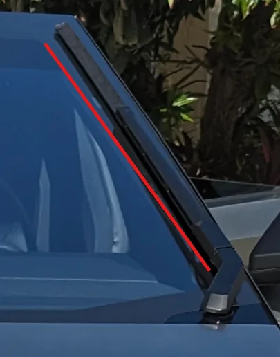 Tesla Cybertruck Wiper home position - is the wiper visible from the inside? 1774110389702-9m