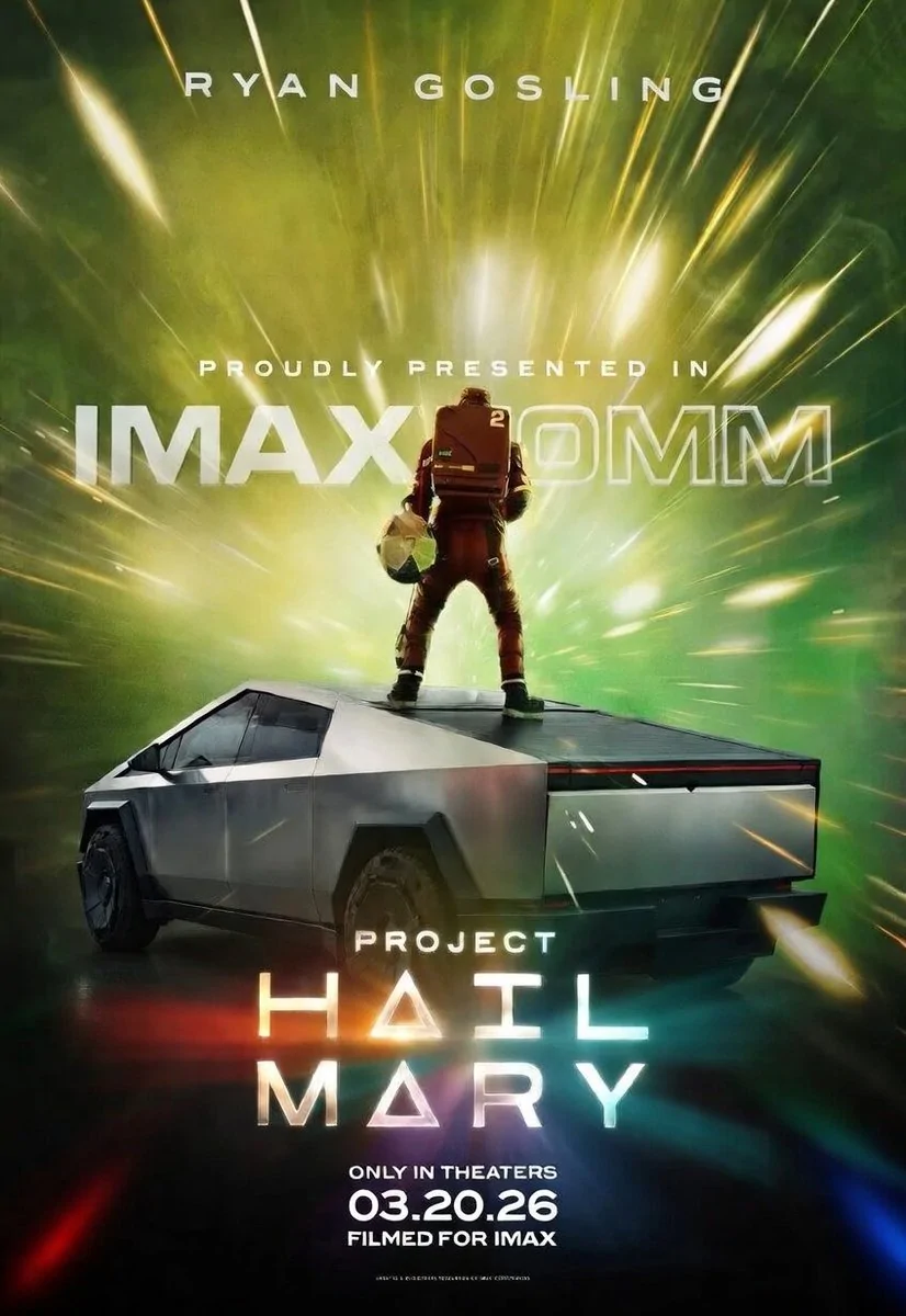 Tesla Cybertruck Is there a Cybertruck in Project Hail Mary? 1774299234373-c