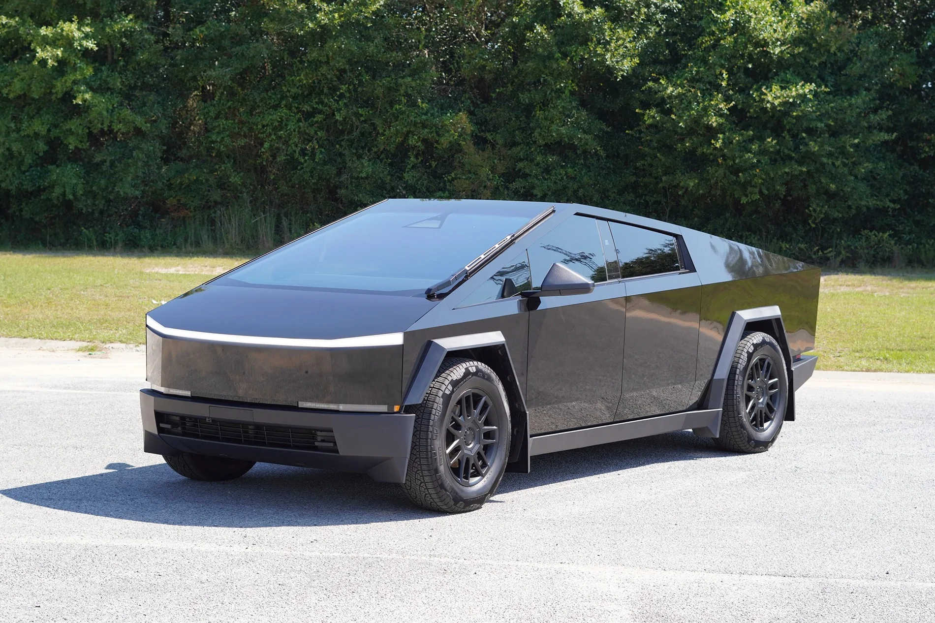 Tesla Cybertruck SILAZANE50 Ceramic Coating Results - Review & Photos CT3 Post Wra