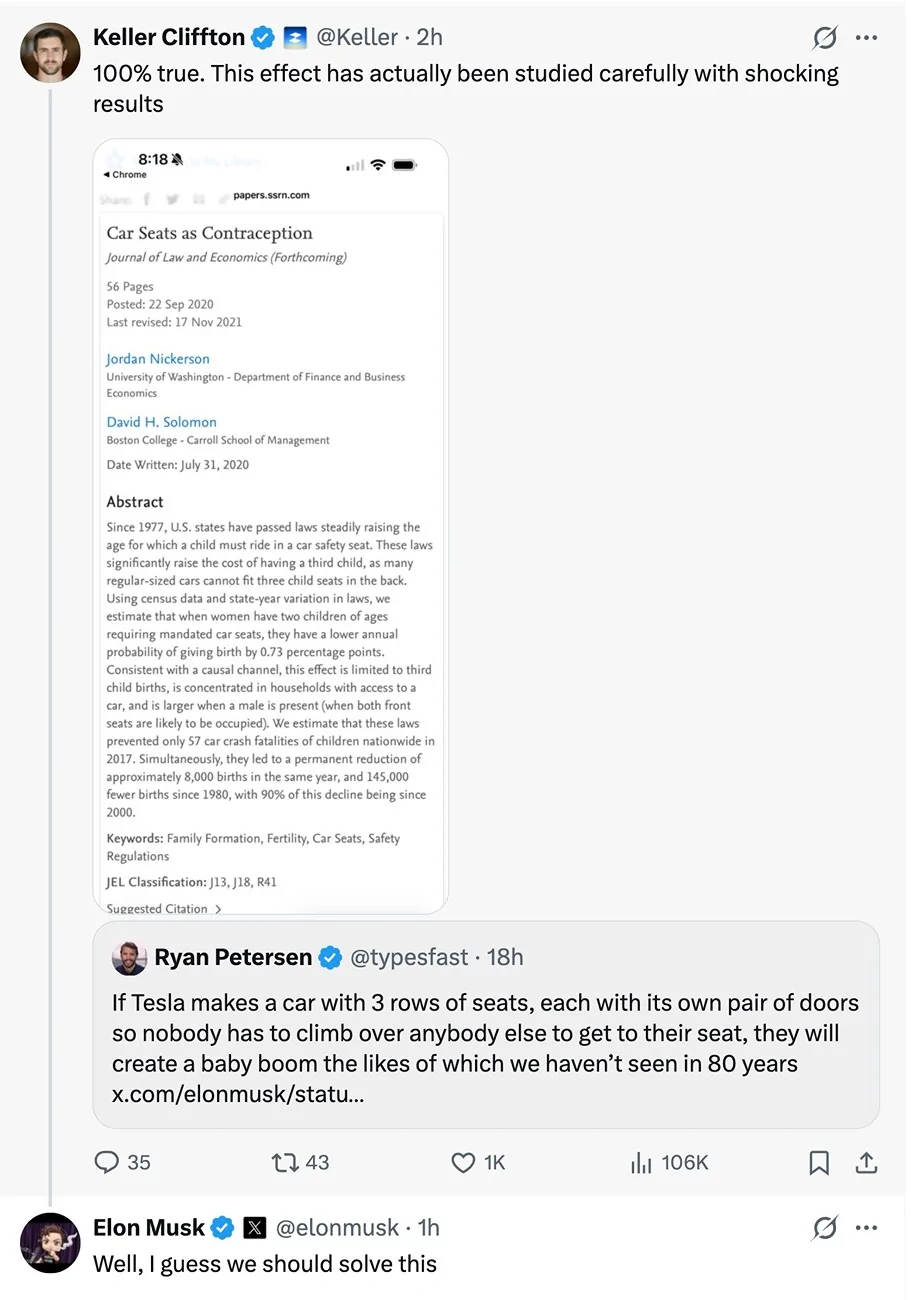 Tesla Cybertruck CyberSUV / CyberVan hints dropped by Musk?? [Updated w/ more from Elon] Screenshot 2026-03-26 at 10.48.44 AM