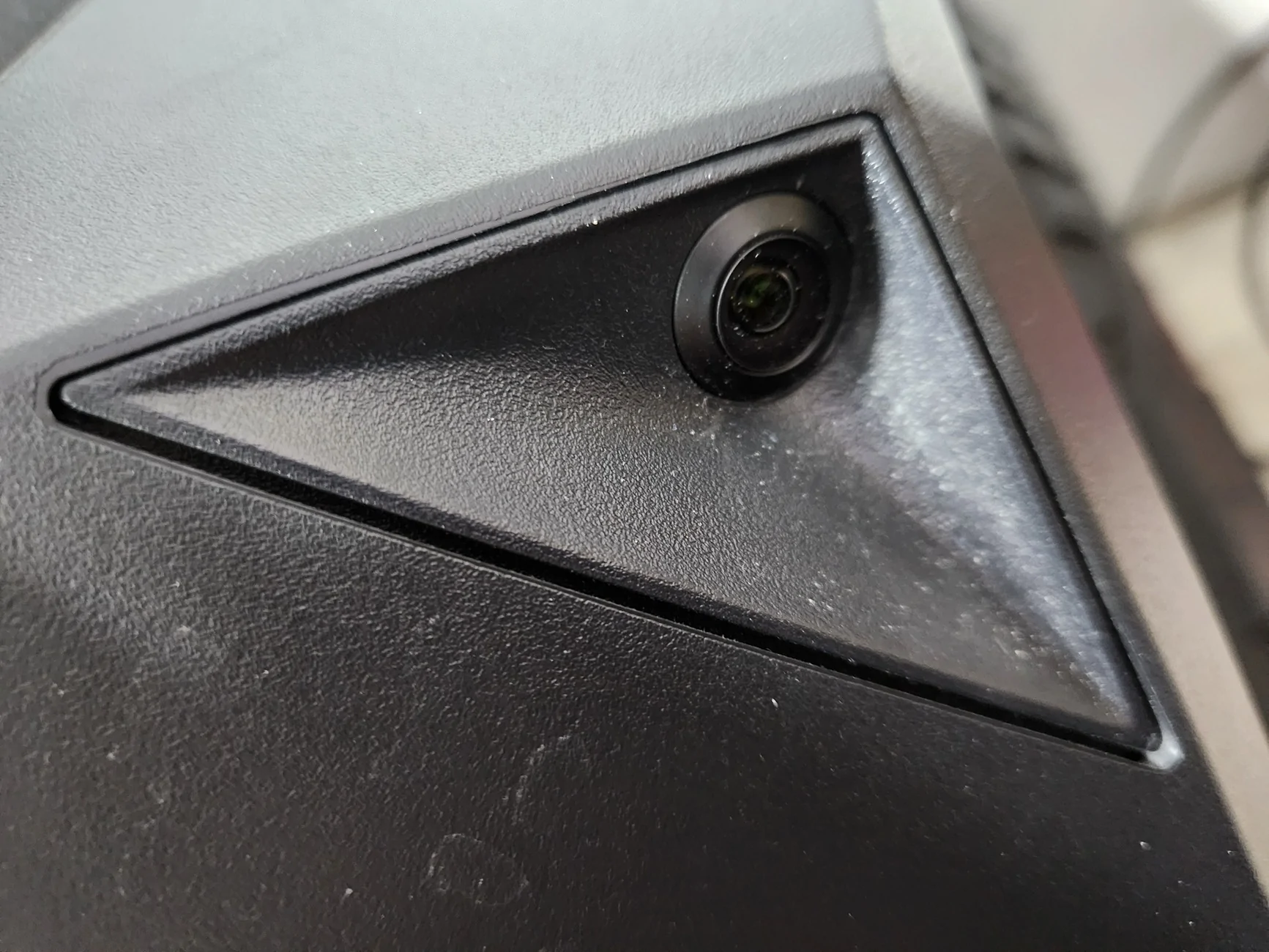 Tesla Cybertruck Side camera cover installed on fender (to protect against elements / snow / ice) 20260327_192051