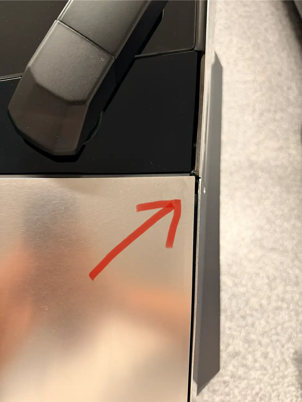 Tesla Cybertruck How to Align panel gaps on frunk? tempImage9kdUa7