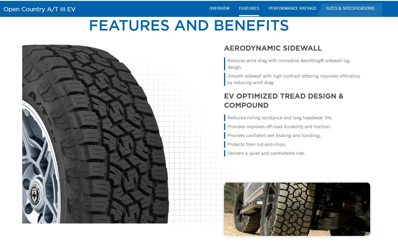 Tesla Cybertruck Best "All Around" Tires for CT Captur