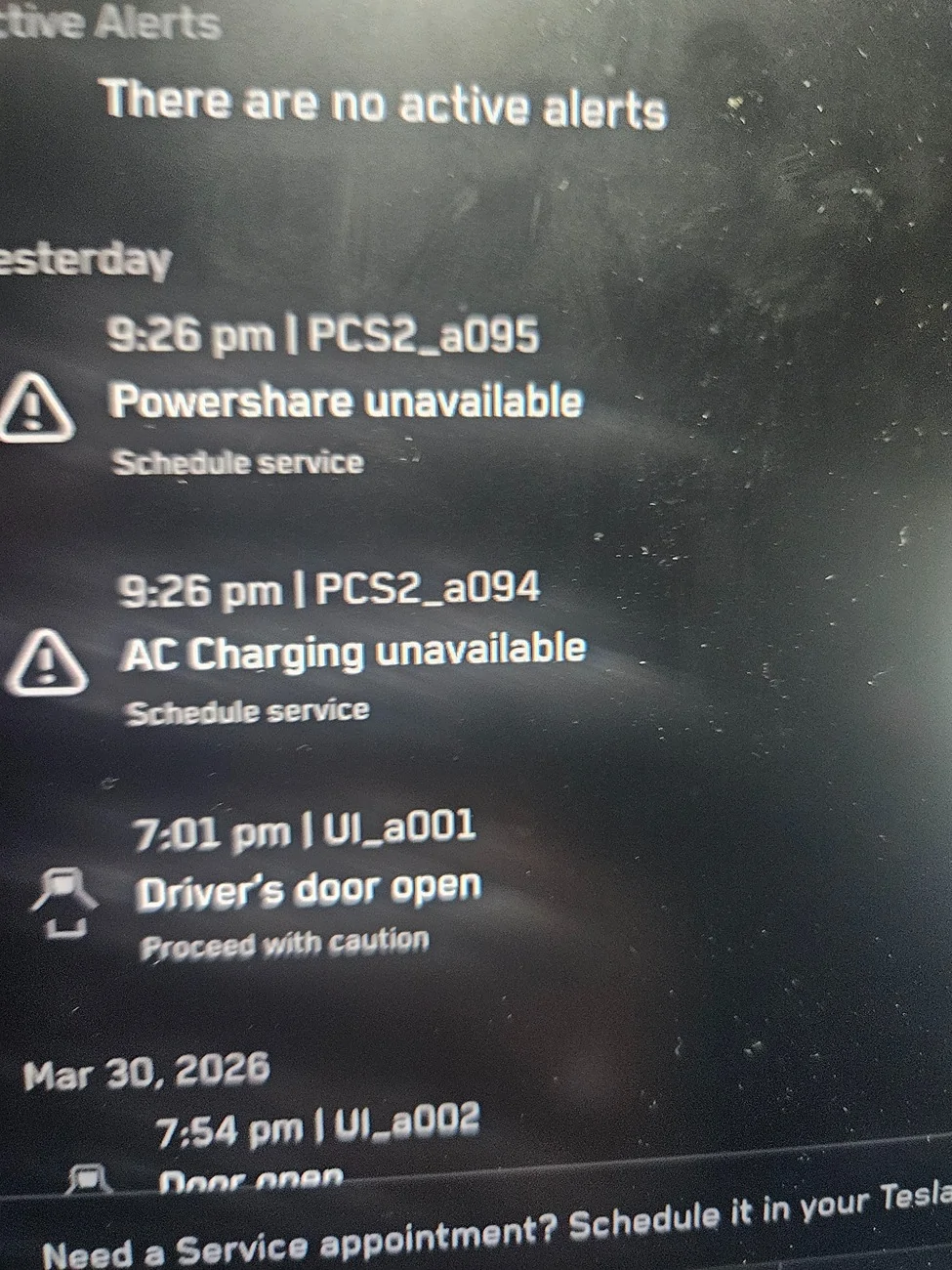 Tesla Cybertruck PCS failure rates by year...is it just a matter of time? 20260403_043621