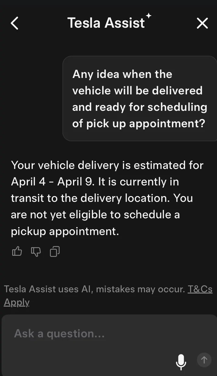 Tesla Cybertruck 2026 Cyberbeast with luxe package delivery update IMG_0999