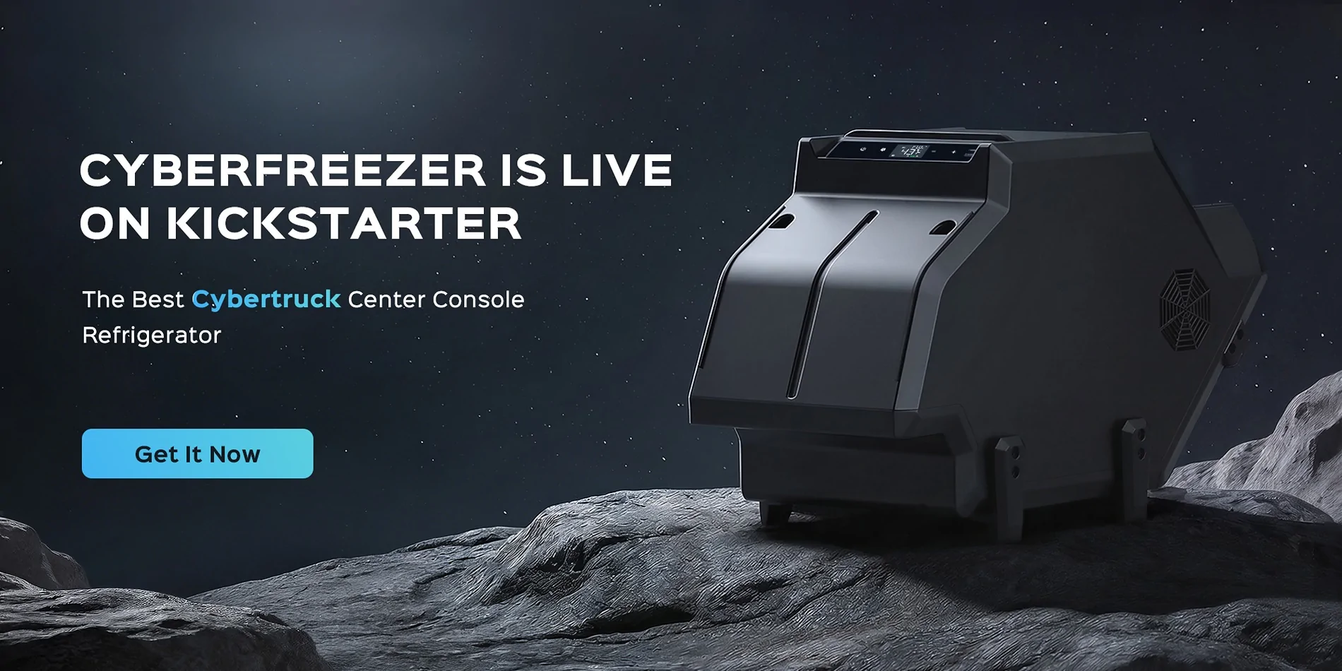 Tesla Cybertruck 🚀Officially Launched- The Ultimate Cybertruck Center Console Fridge! launch