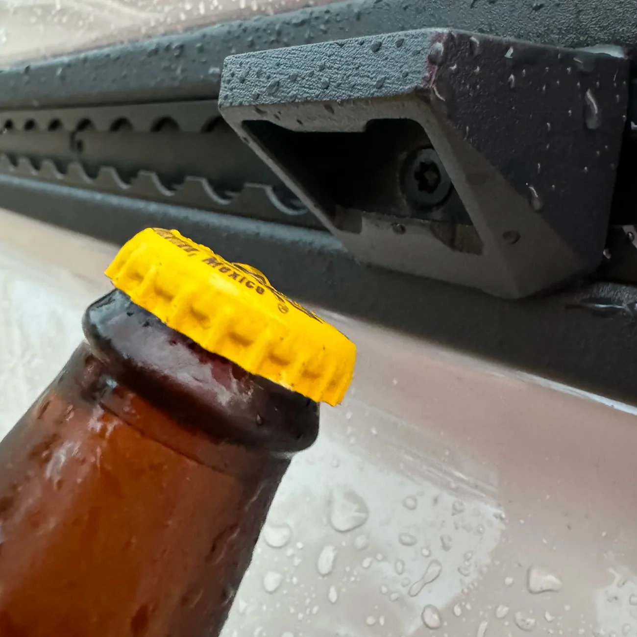Tesla Cybertruck Bottle opener works!! After you remember you have one. Grenadier-USA-L-Track-Bottle-Opener-02.jpg