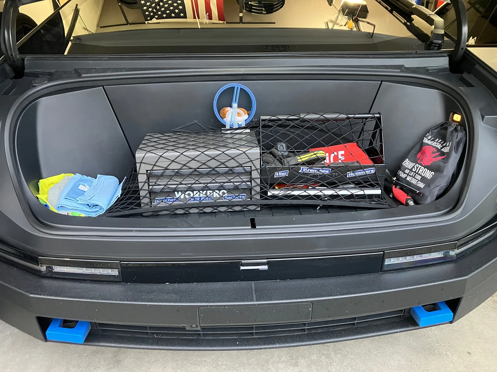 Tesla Cybertruck Vault Storage - what do you carry in your bed at all times?? Show me yours and I'll show you mine IMG_7245