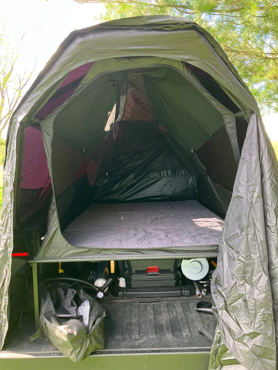 Tesla Cybertruck CyberGearCo CyberTent Install, Initial Test, Review 1775438099207-6f