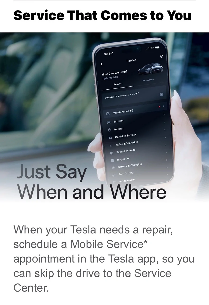 Tesla Cybertruck Add ALL of CT concerns before arriving for service IMG_2421