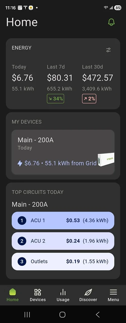 Tesla Cybertruck Powering House with NEMA 14-50 - Data Logging? signal-2026-04-07-111658