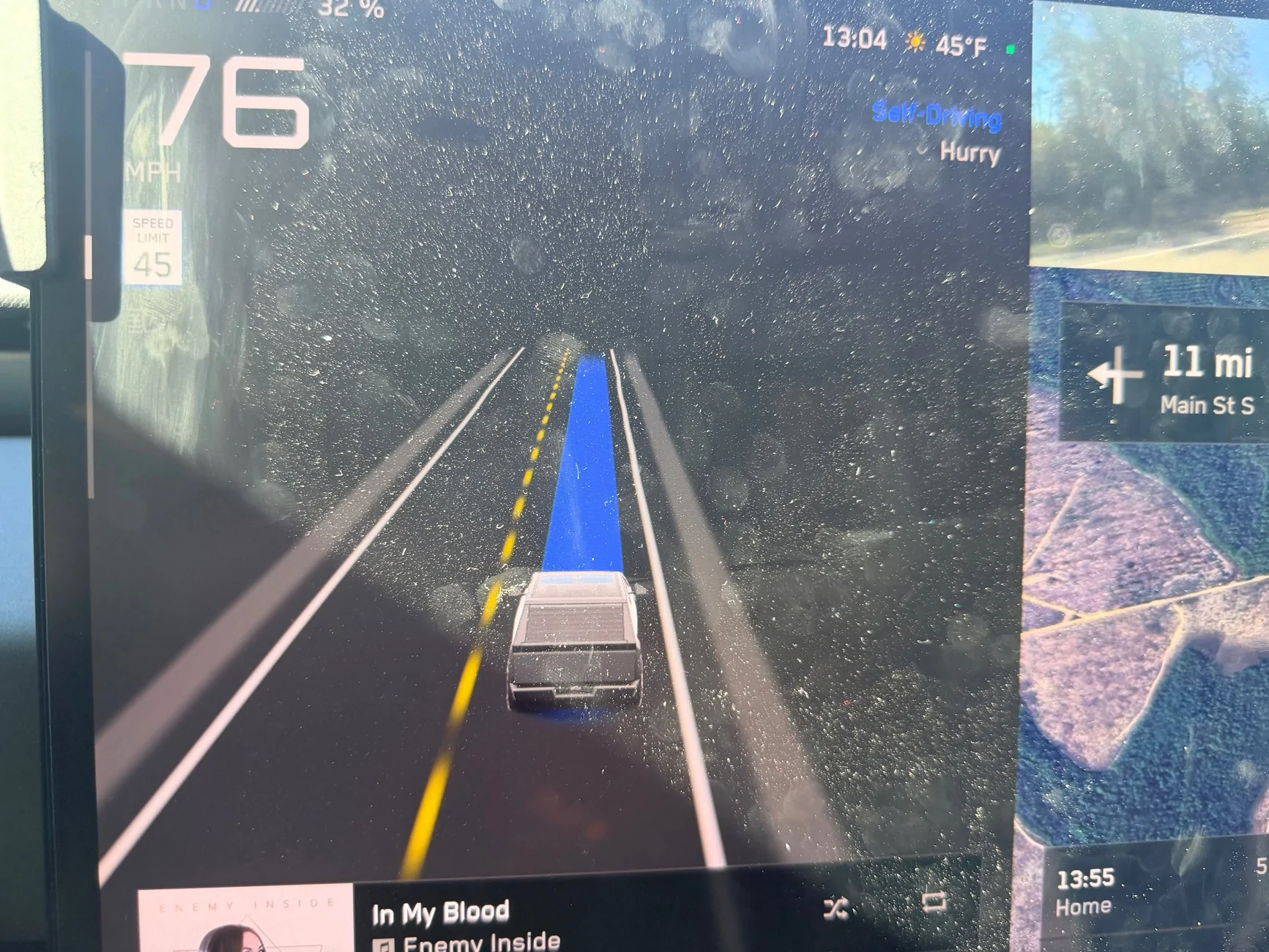 Tesla Cybertruck FSD V14.3 has been released! IMG_8650