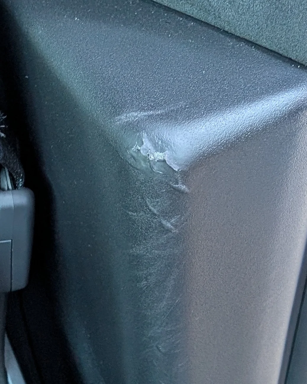 Tesla Cybertruck Recommendations for vinyl repair CT-behind-drv-door