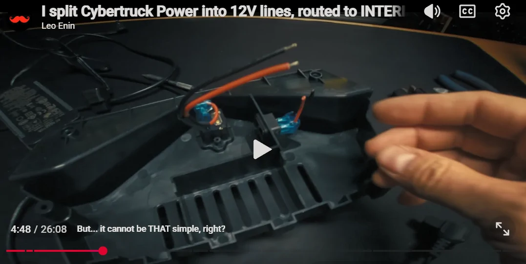 Tesla Cybertruck So I thinking of doing this: USB-C to 2-Pin DC for CyberFridge 1775818325763-9l