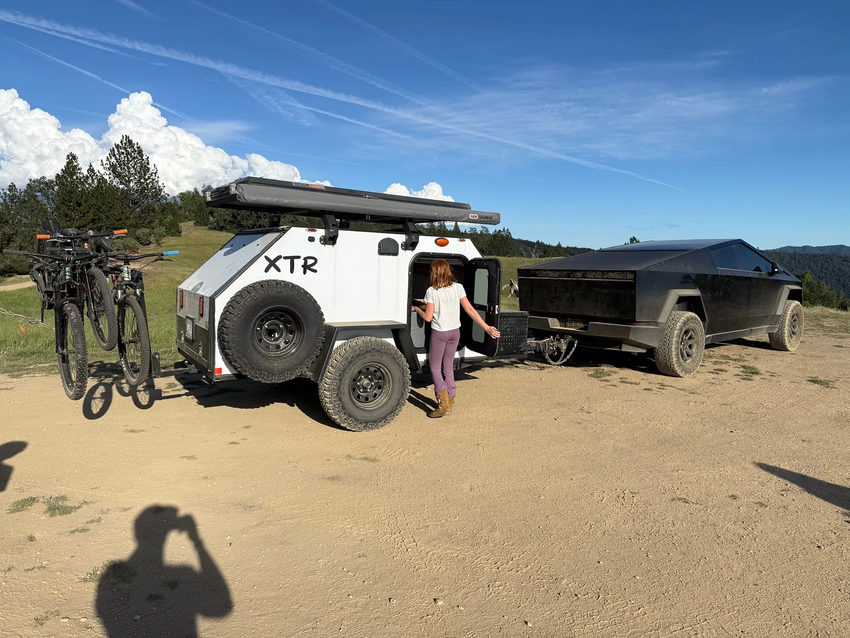 Tesla Cybertruck Overlanding Trip Report, towing Camper  | Prewitt Ridge (Big Sur, CA) IMG_4661