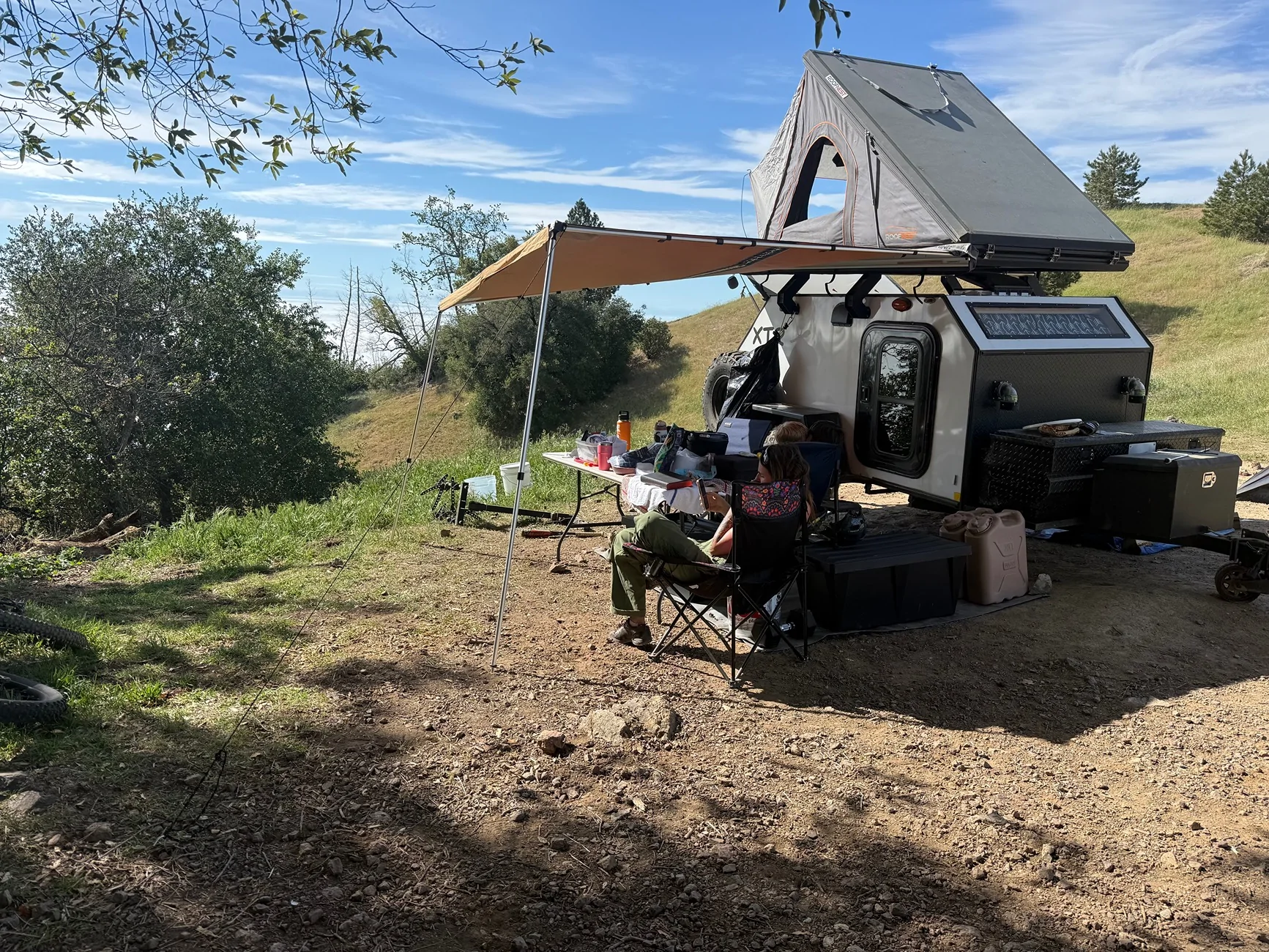 Tesla Cybertruck Overlanding Trip Report, towing Camper  | Prewitt Ridge (Big Sur, CA) IMG_4799