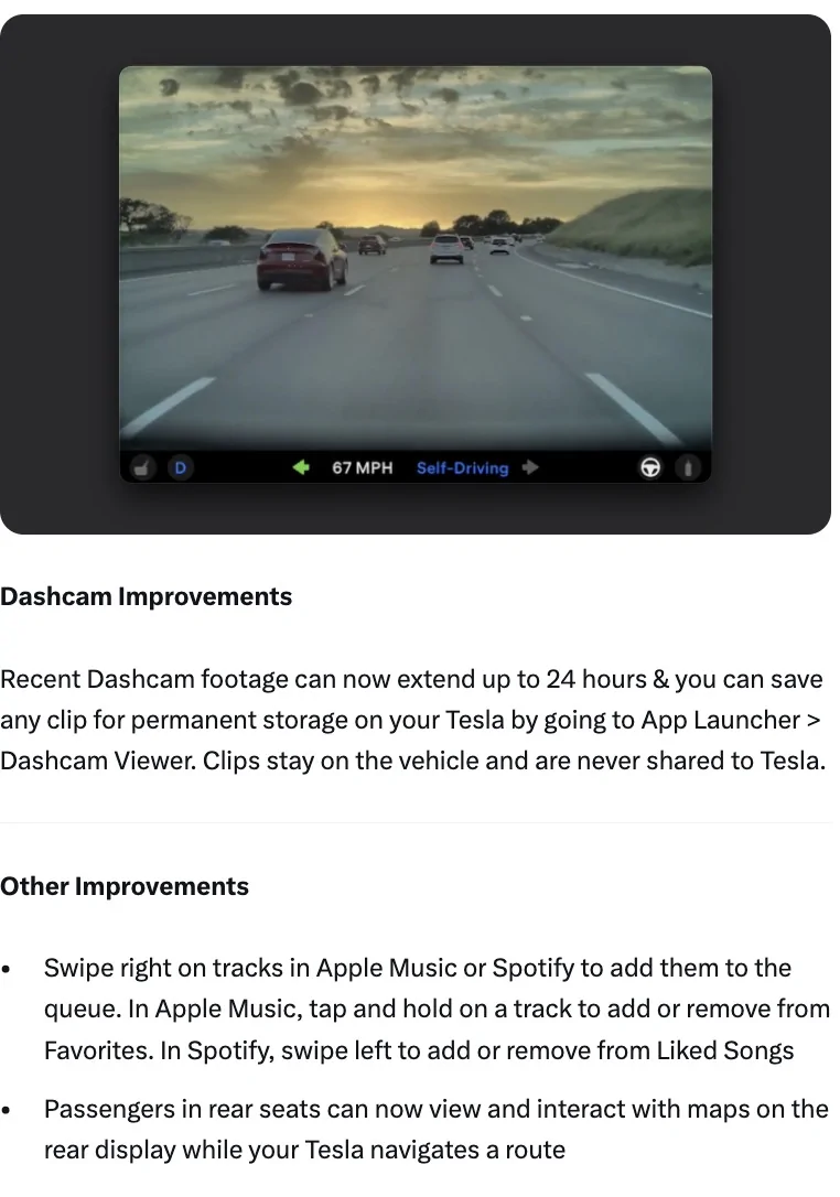 Tesla Cybertruck 2026 Spring Software Update has arrived - New Features: Screenshot 2026-04-13 at 2.26.37 PM