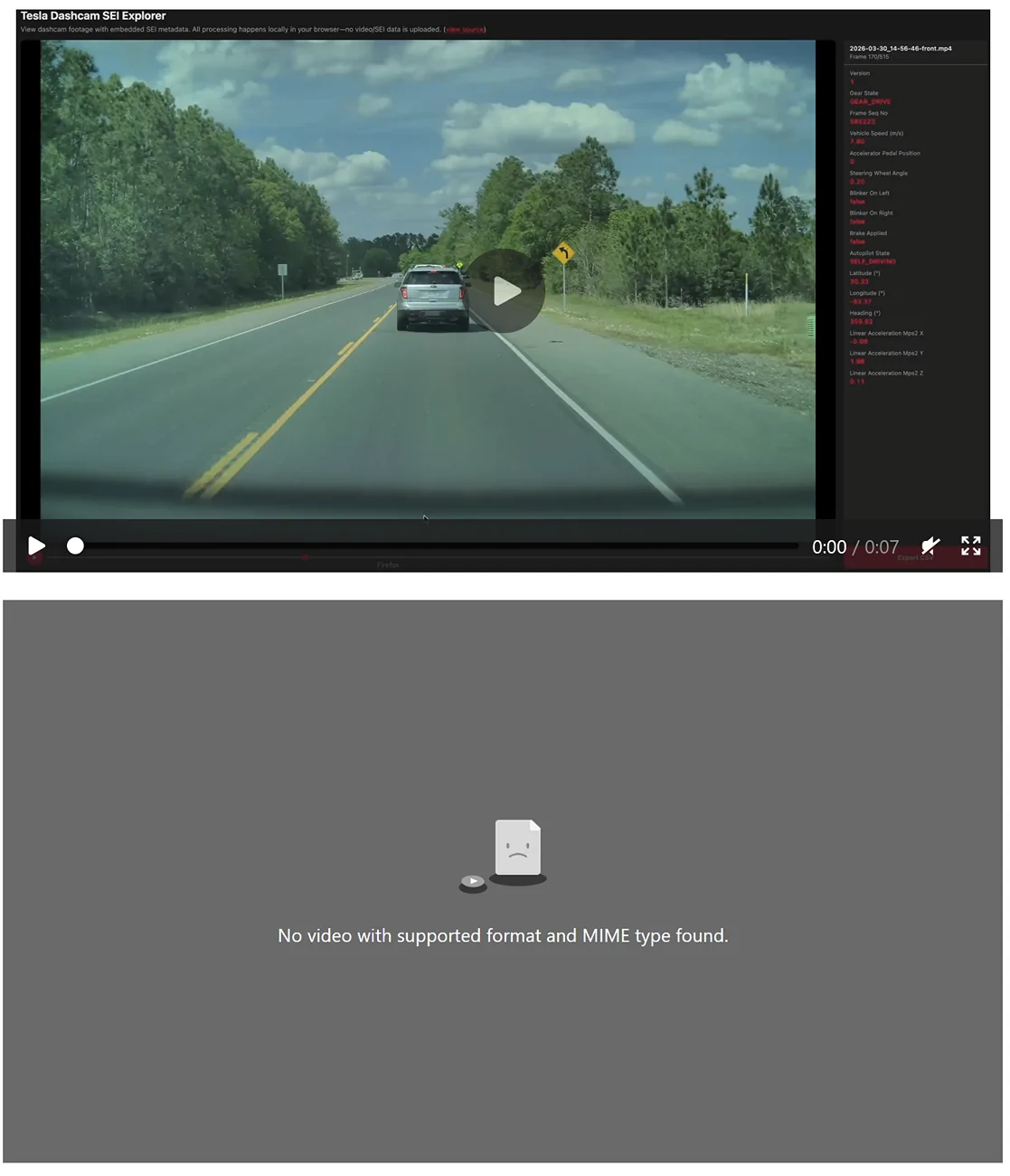Tesla Cybertruck Rear Ended (55MPH to 60MPH) - FSD Started Turning Wheel Prior to First Collision to Prevent a Second Collision 1776202375713-lc