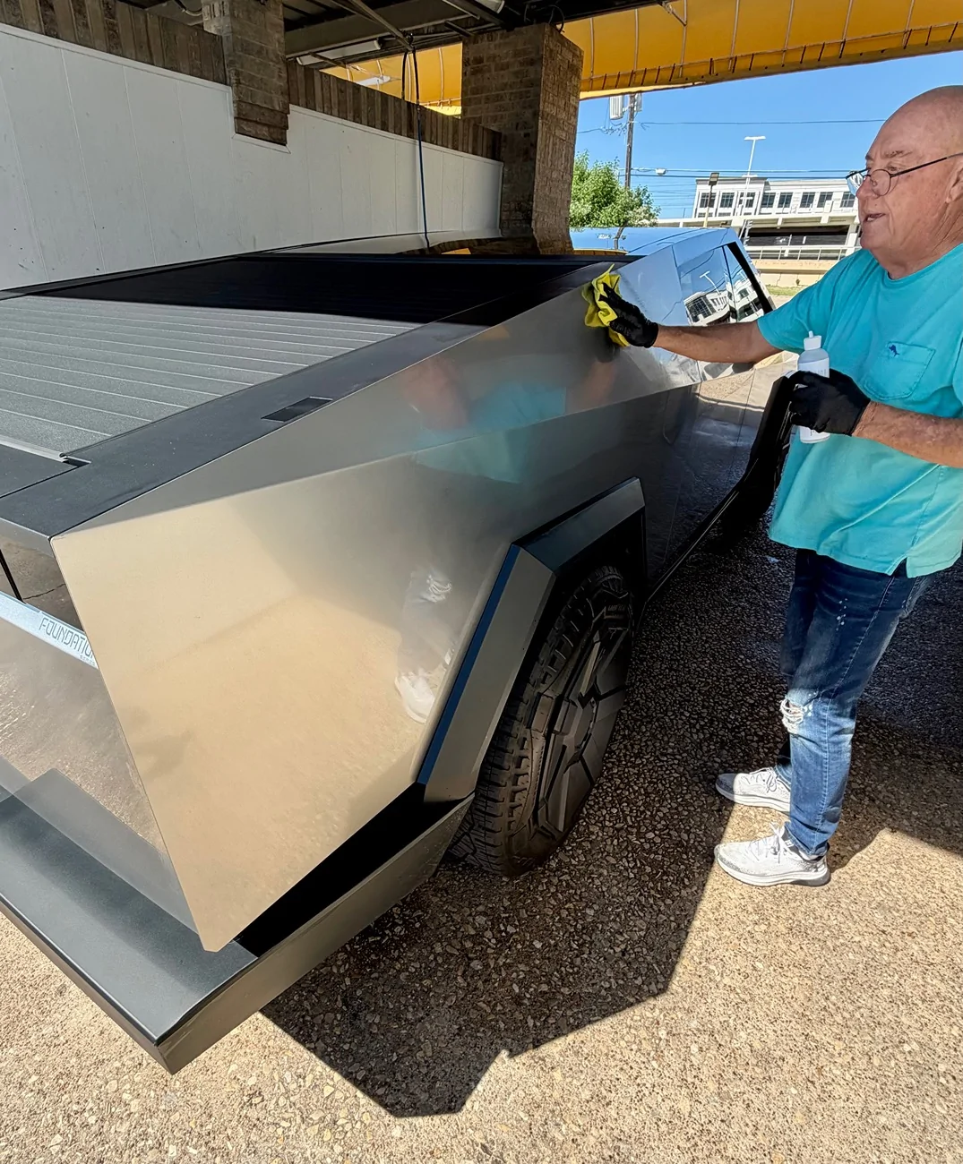 Tesla Cybertruck My CYBERBRITE Review: Extremely Happy w/ Application & Results IMG_1242