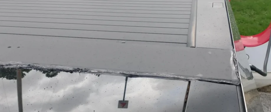 Tesla Cybertruck Service charging for Tonneau water ingress service bulletin? zimage13590