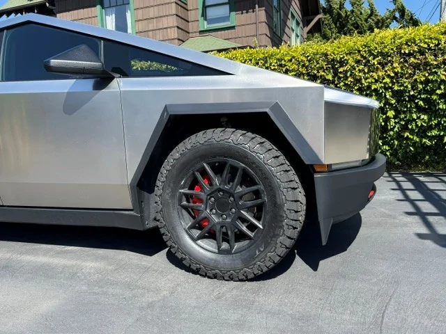 Tesla Cybertruck Powder Coated Brake Calipers DIY! t4